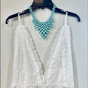 White Summer Camisole Size XL BRAND NEW
